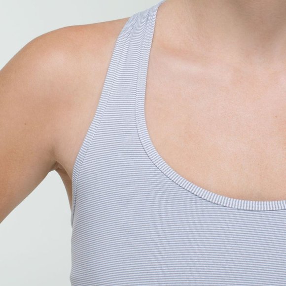 Cool Racerback in Wee Grey Stripe by lululemon - Picture 4 of 9